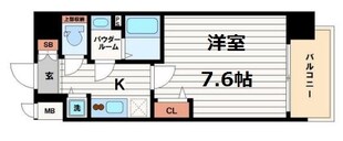 プレサンス谷町七丁目の物件間取画像